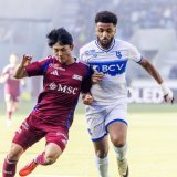 Keigo Tsunemoto (à gauche) rejoint le FC Bâle KEYSTONE/SALVATORE DI NOLFI
